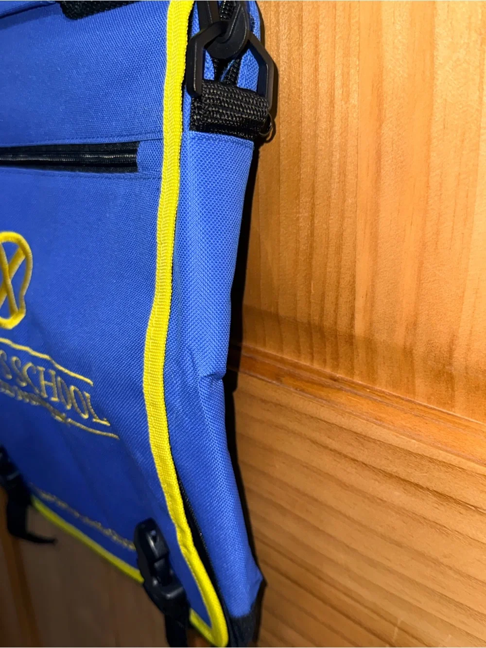 NWOT Loot Crate Blue & Yellow Xavier's School Messenger Bag -14.5x13x4